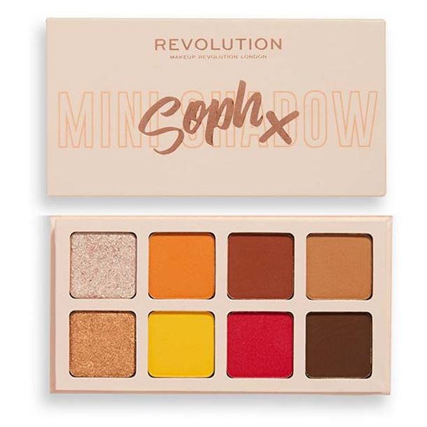 Revolution Makeup Make Up Soph X Shadow Mini Spice Eyeshadow Palette Палетка теней для век