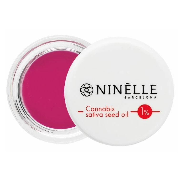 Ninelle Make Up Sonrisa Lip Balm Питательный бальзам для губ 1% масло конопли