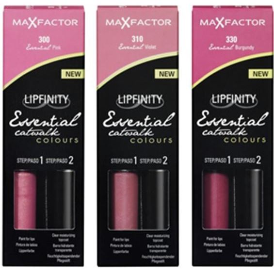Max Factor Make Up Lipfinity Essential Суперустойчивая помада для губ + Увлажняющий блеск