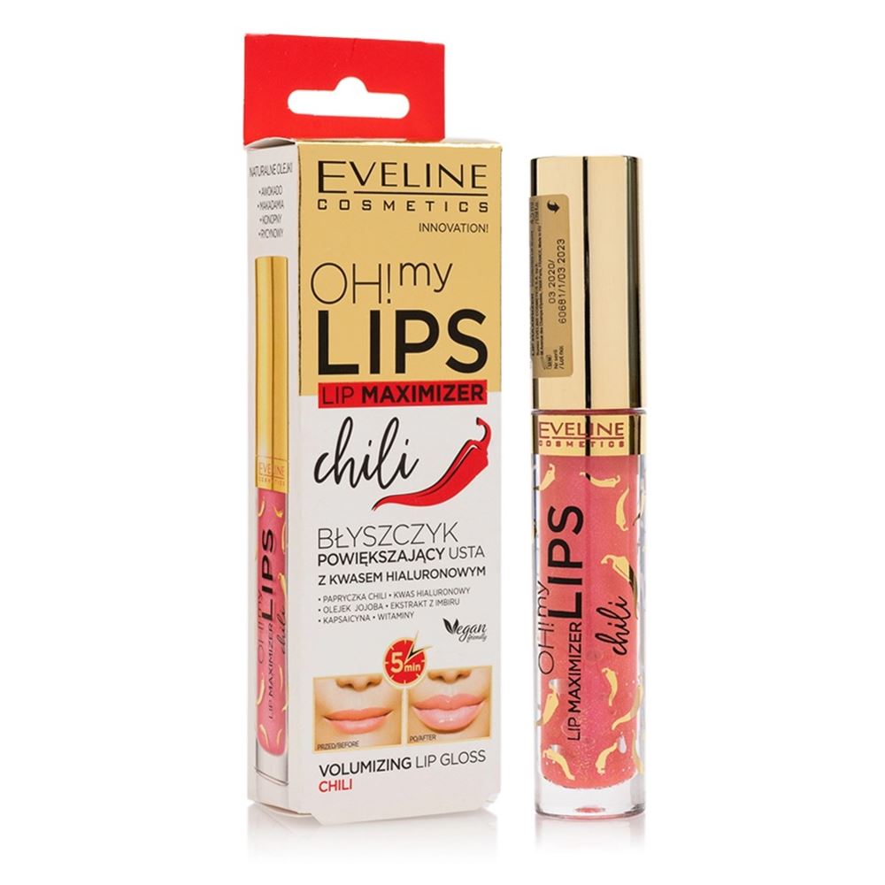 Eveline Make-Up Oh! My Lips Lip Maximizer Блеск для увеличения объёма губ 