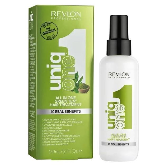 Revlon Professional Uniq One Uniq One All In One Hair Treatment Green Tea Универсальная спрей-маска с ароматом зеленого чая