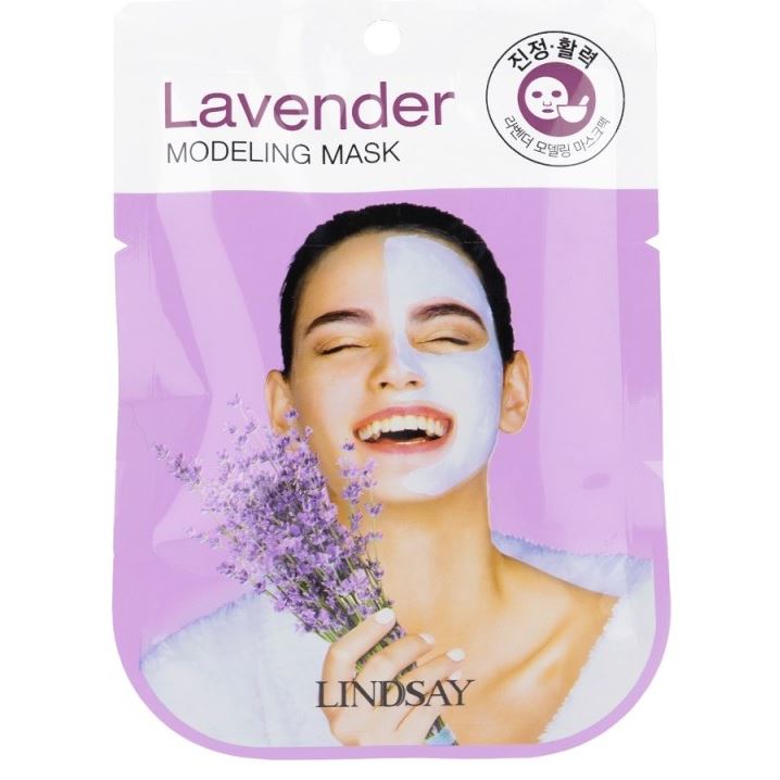Lindsay Modeling Mask  Lavender Modeling Mask Альгинатная маска c экстрактом лаванды