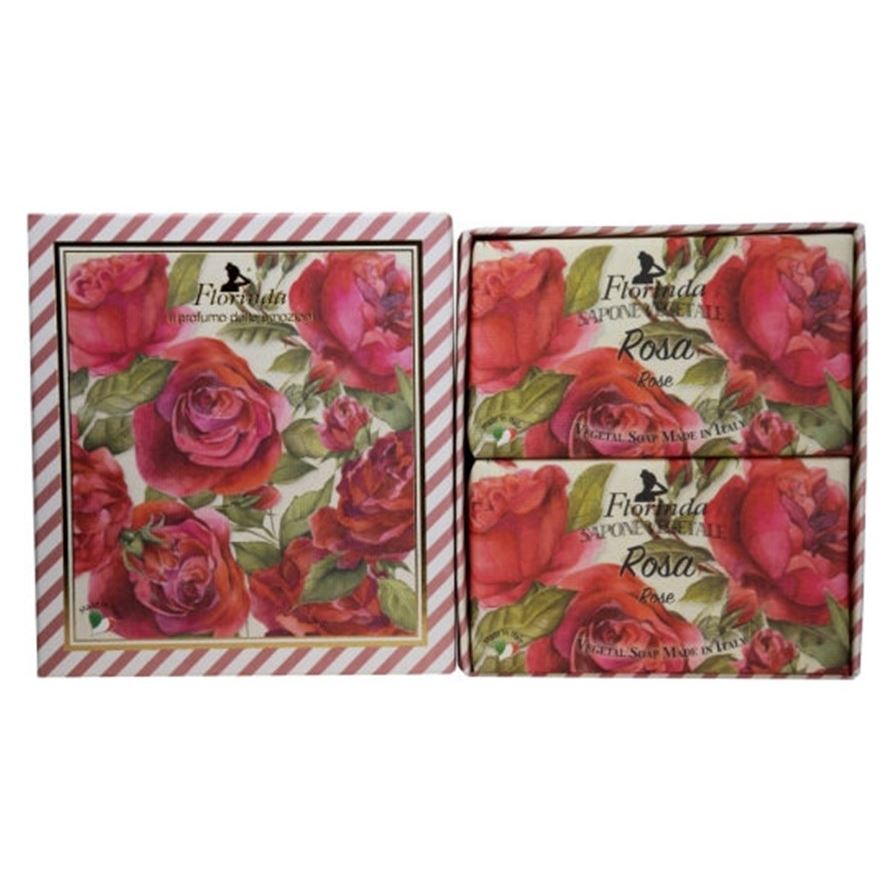 Florinda Magia Dei Fiori Magia Dei Fiori Rosa Soap Set Коллекция "Магия цветов" - Набор мыла Роза