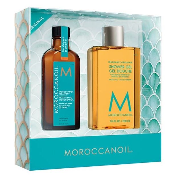 Moroccanoil Moisture Repair Набор Everyday Escape Набор: масло для всех типов волос, гель для душа