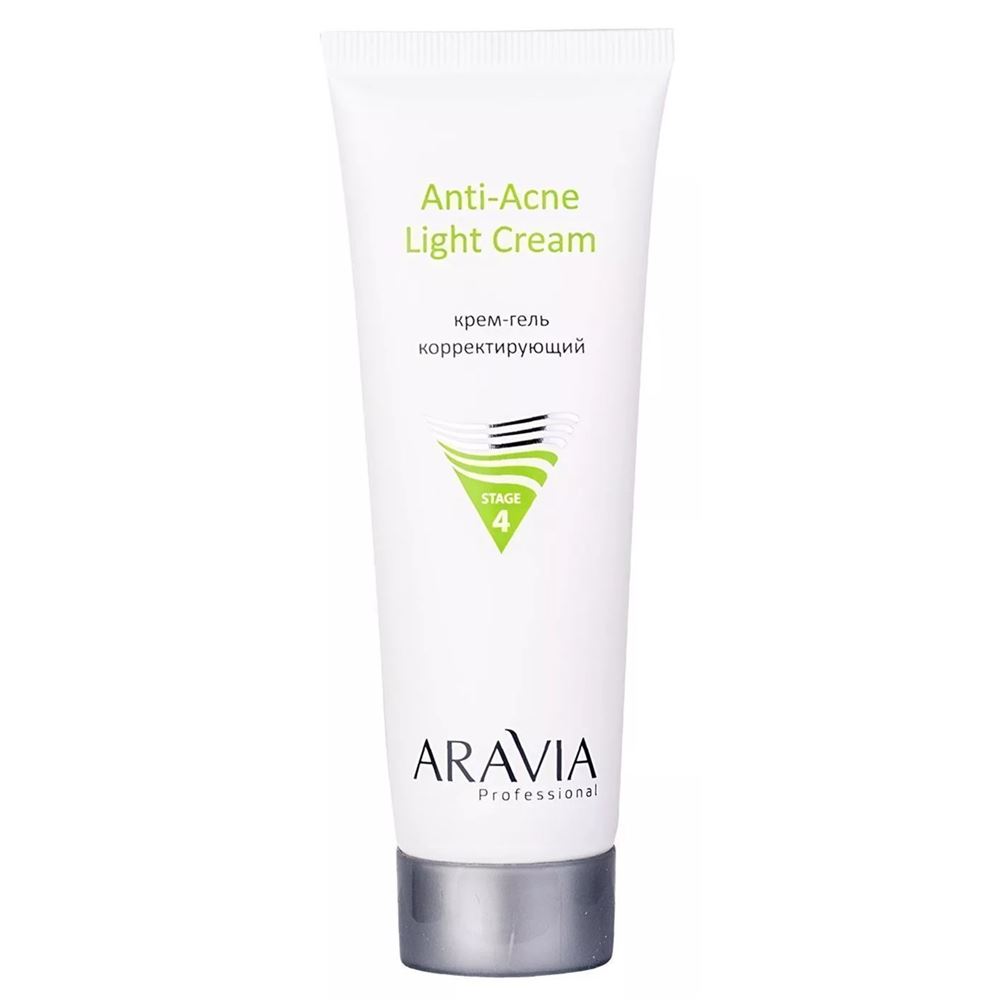 Aravia Professional Профессиональная косметика Anti-Acne Light Cream  Крем-гель корректирующий для жирной и проблемной кожи