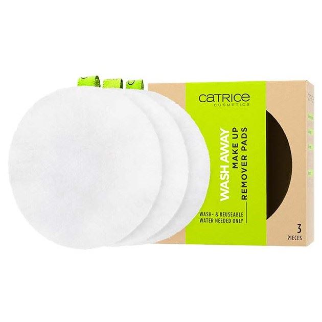 Catrice Make Up Wash Away Make Up Remover Pads Многоразовые салфетки для снятия макияжа 