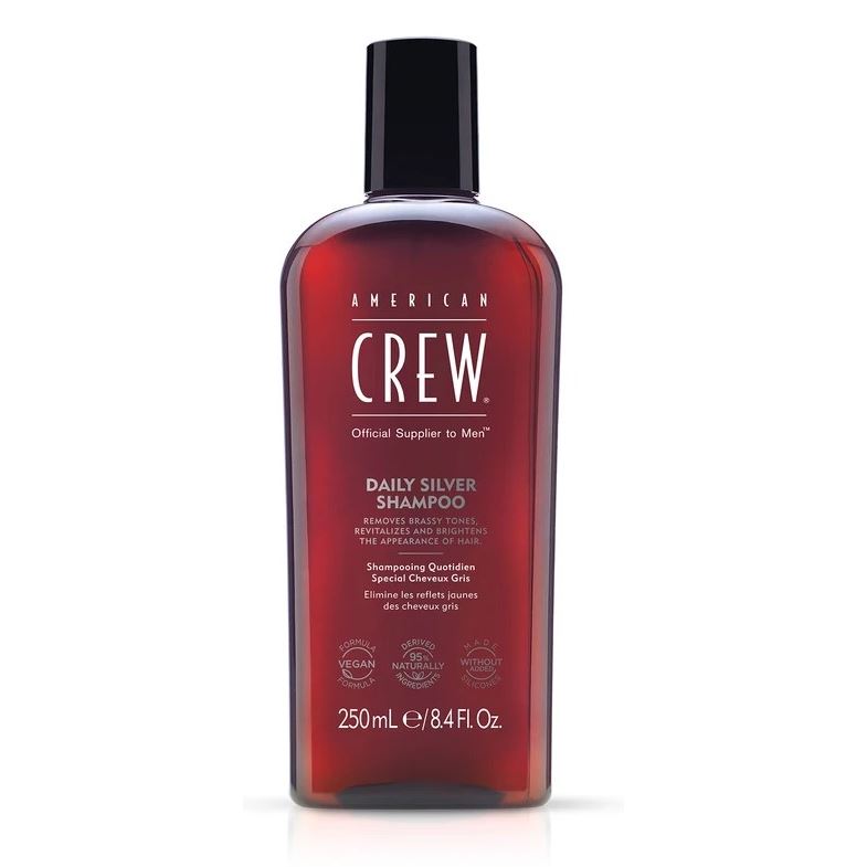American Crew Hair and Body Care Daily Silver Shampoo Ежедневный шампунь для седых волос