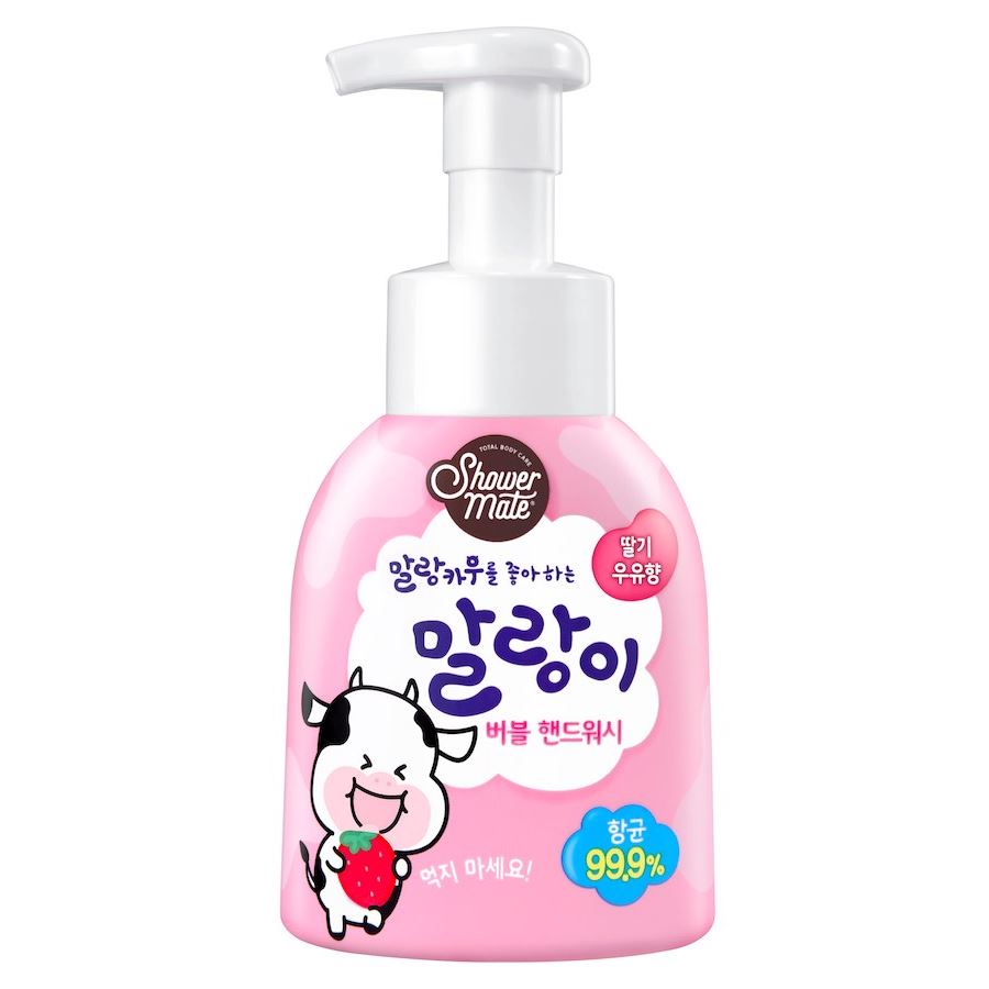 KeraSys Body Care Shower Mate Bubble Hand Wash Strawberry Milk Пенка для мытья рук Клубничное молоко
