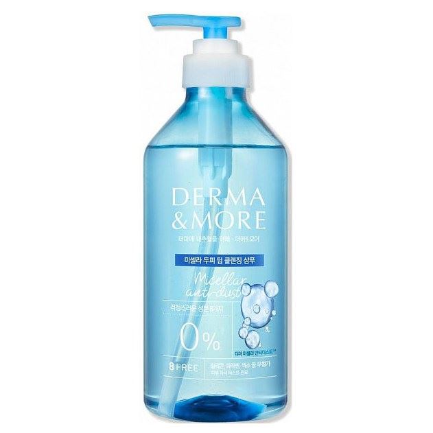 KeraSys Hair Care  Derma & More Micellar Anti Dust Scalp Shampoo Шампунь для волос мицеллярный