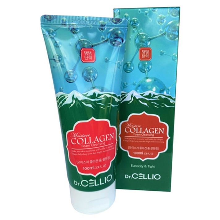 Dr.Cellio Cleansing G70 Moisture Collagen Foam Cleansing Пенка для умывания увлажняющая с коллагеном