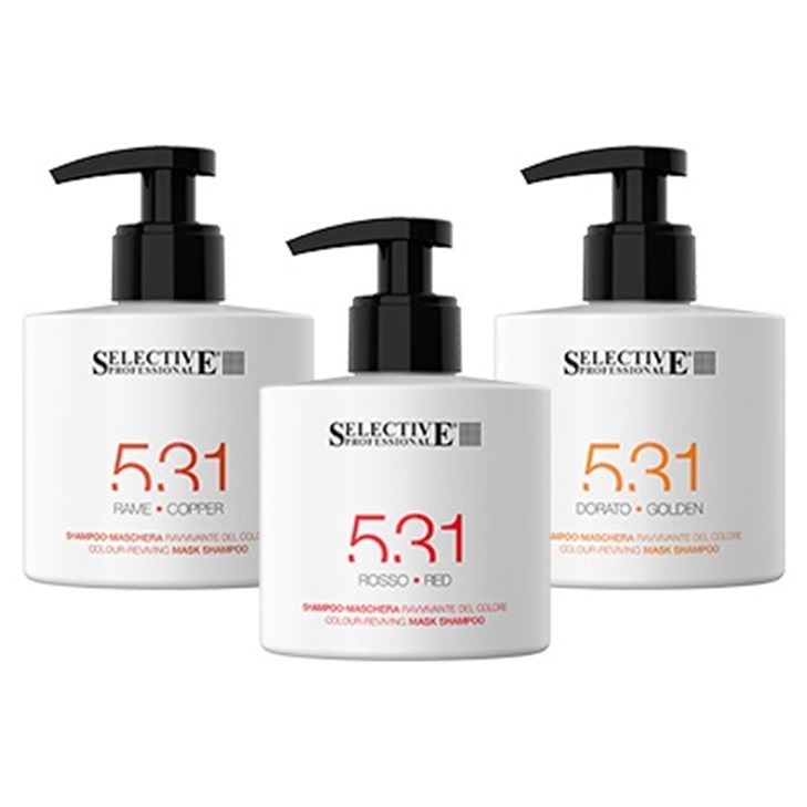 Selective Professional Coloring Hair 531 Colour Reviving Mask Shampoo Set Шампунь-маска для возобновления цвета волос, набор
