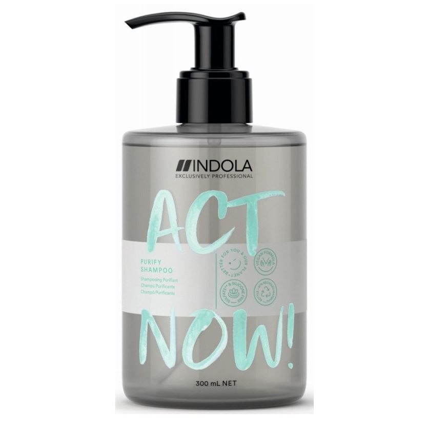 Indola Professional Care Act Now Purify Shampoo Очищающий шампунь