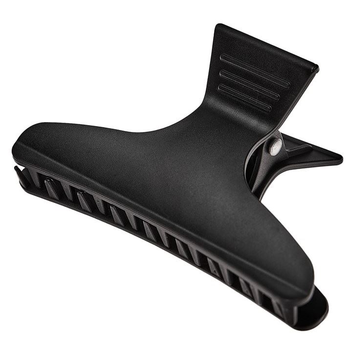 Harizma Professional Аксессуары h10896-15 Зажим для волос "бабочка" черные 12 шт/уп Зажим для волос "бабочка" черные 12 шт/уп