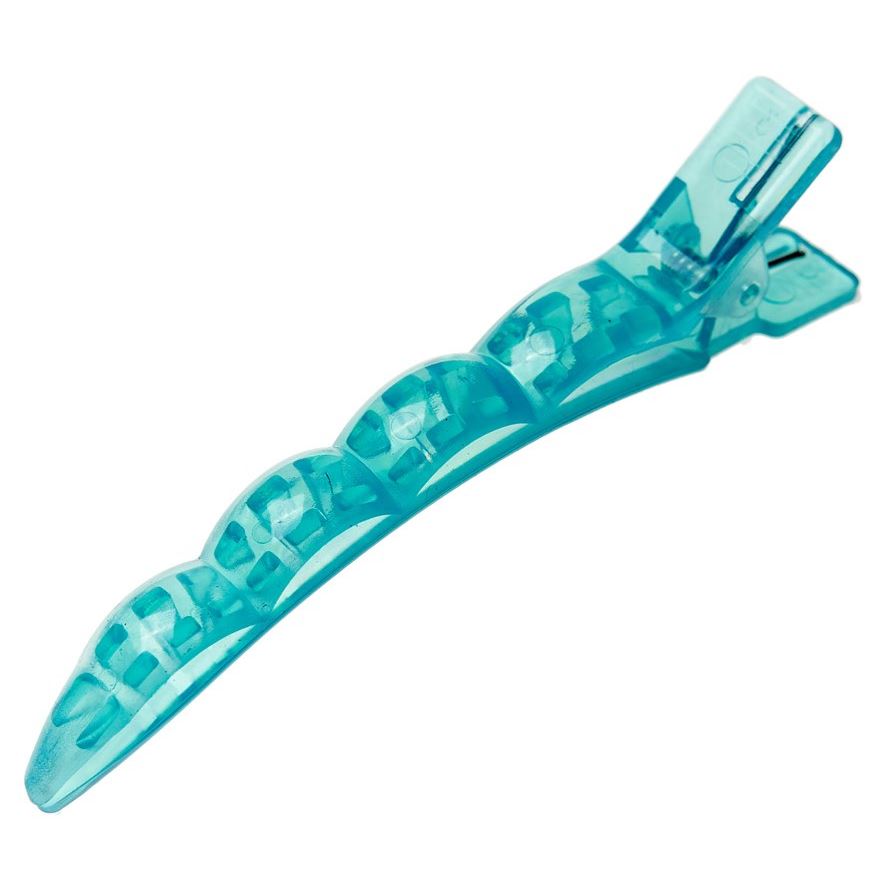 Harizma Professional Аксессуары h10897-06 Зажим для волос пластиковые синие 6 шт/уп Зажим для волос пластиковые синие 6 шт/уп