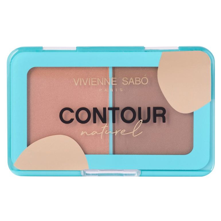 Vivienne Sabo Make Up Face contouring palette/Palette pour le contour du visage "Naturel" Палетка для контуринга лица