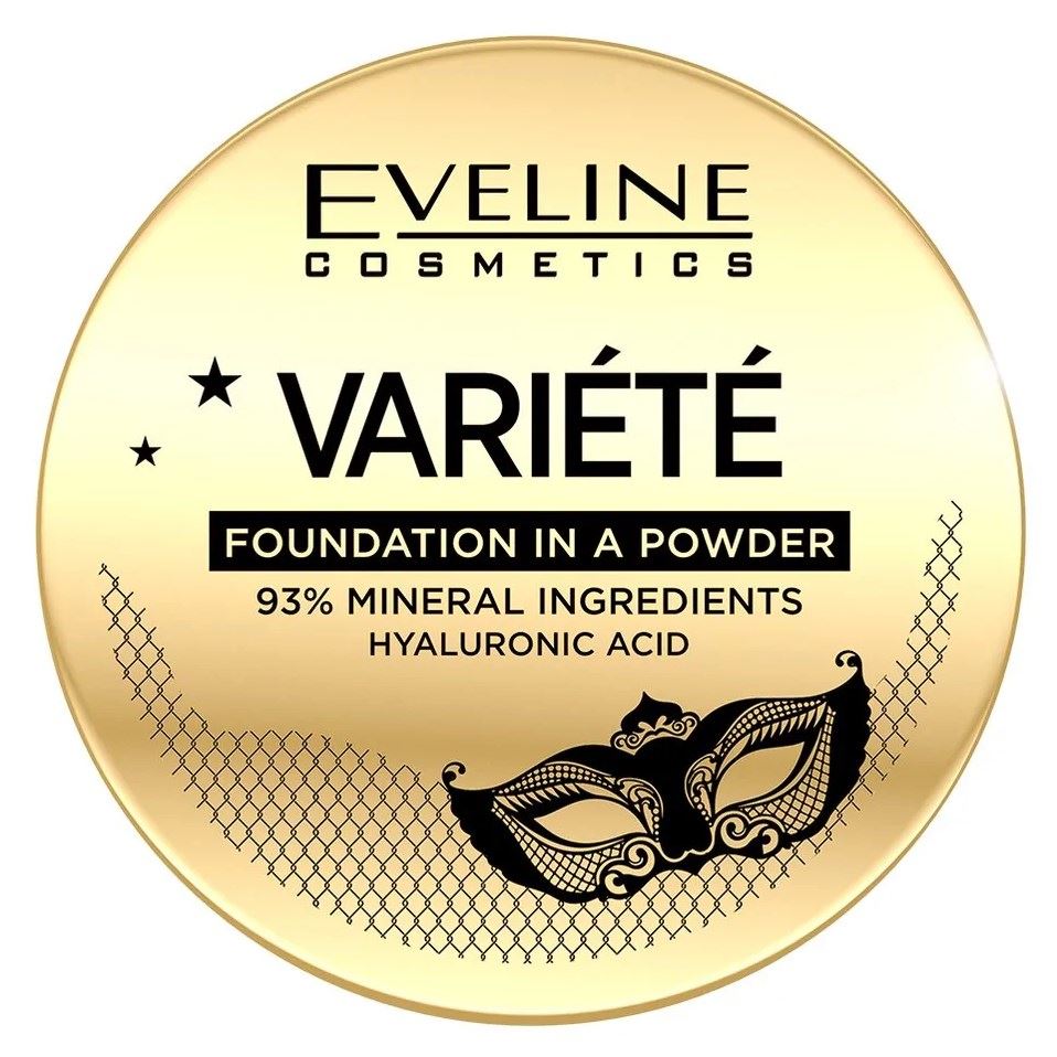 Eveline Make-Up Variete Fondation In A Powder Минеральная компактная пудра Минеральная компактная пудра для лица