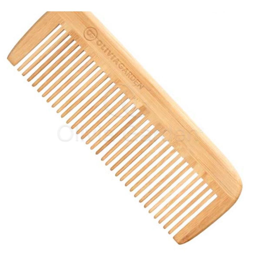 Olivia Garden Щетки и расчески для волос ID1053 Расческа бамбуковая Bamboo Touch С4 Bamboo Touch Comb 4 редкозубая