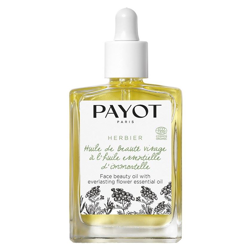 Payot Herbier  Herbier Face Beauty Oil With Everlasting Flower Essential Oil Масло для лица питательное с эфирным маслом бессмертника