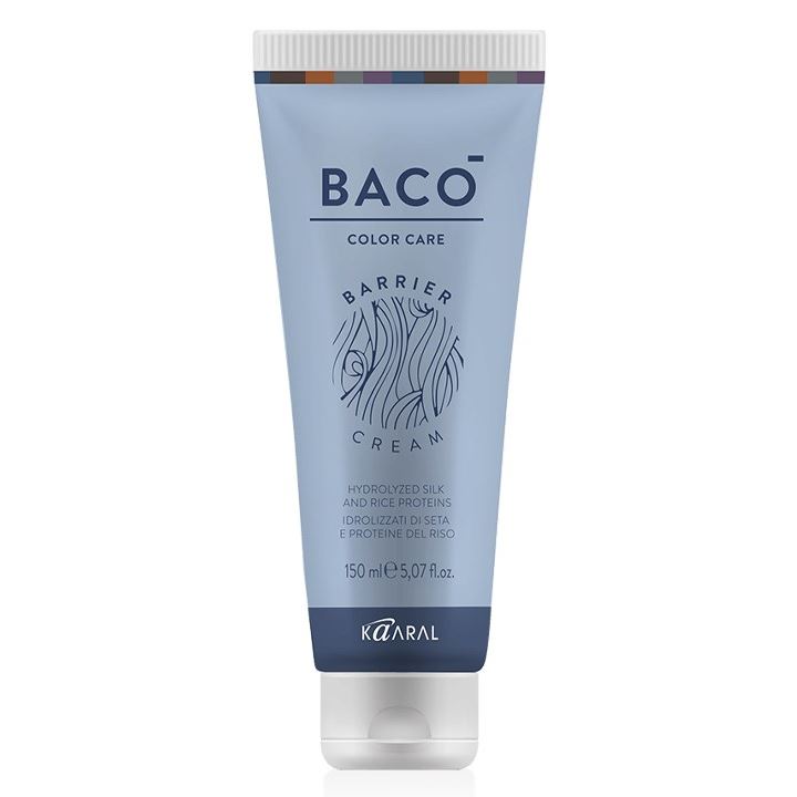 Kaaral BACO color collection Baco Cream Post Color  Защитный крем-барьер с гидролизатами шелка и рисовыми протеинами 