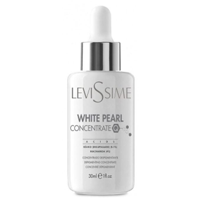Levissime Alginate Mask White Pearl Concentrate Осветляющий концентрат 