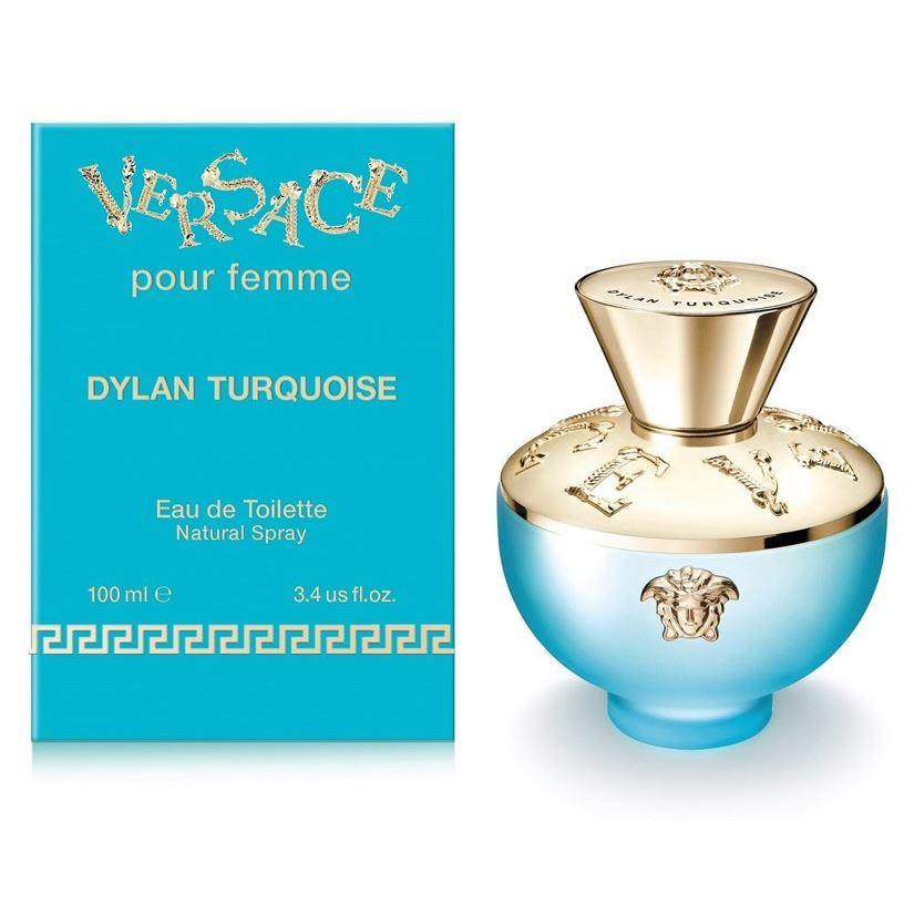 Versace Fragrance Dylan Turquoise Воплощение женской чувственности