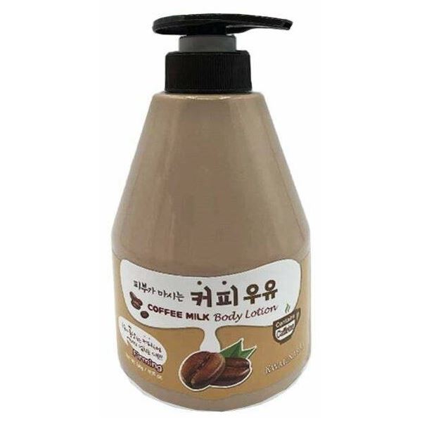 Welcos Skin Care Kwailnara Coffee Milk Body Lotion  Увлажняющий лосьон для тела с кофейным молоком