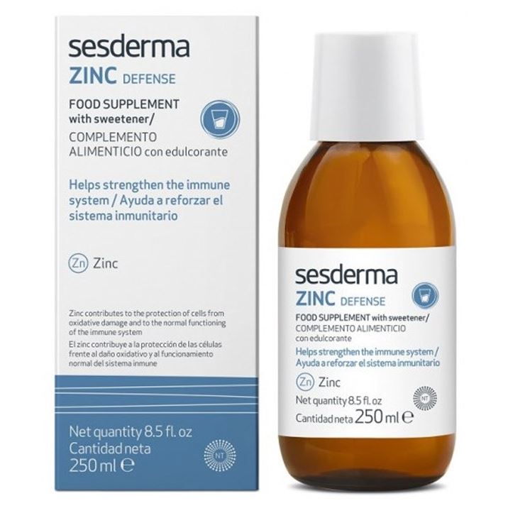 Sesderma Additive Zinc Defense Foot Supplement With Sweetener БАД питьевой Цинк Дефенс 
