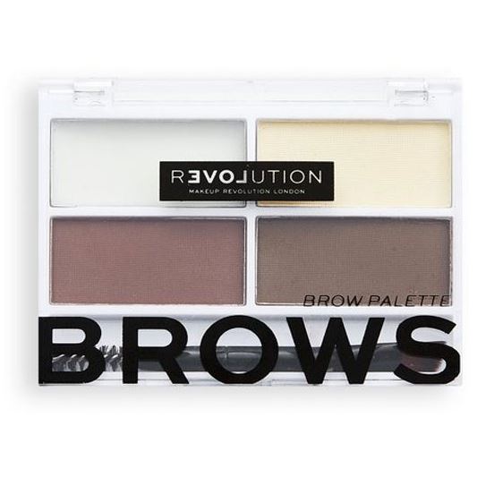 Revolution Makeup Make Up ReLove Brow Kit Colour Cult Набор для моделирования бровей 
