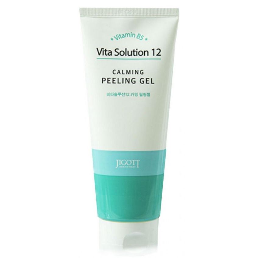 Jigott Cleansing Vita Solution 12 Calming Peeling Gel Пилинг-гель для лица успокаивающий