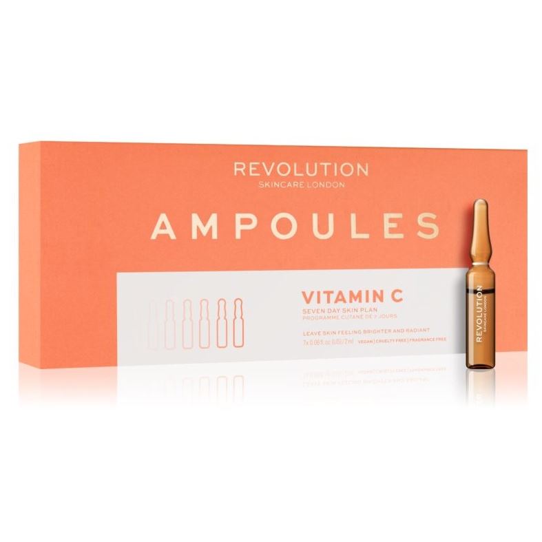 Revolution Skincare Skin Care Ampoules Vitamin C 7 Day Skin Plan Ампулы с витамином С 