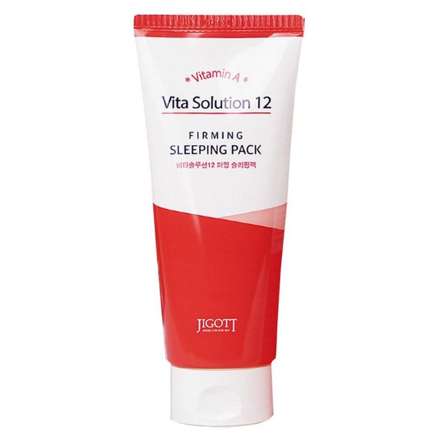 Jigott Skin Care Vita Solution 12 Firming Sleeping Pack Маска для лица ночная укрепляющая