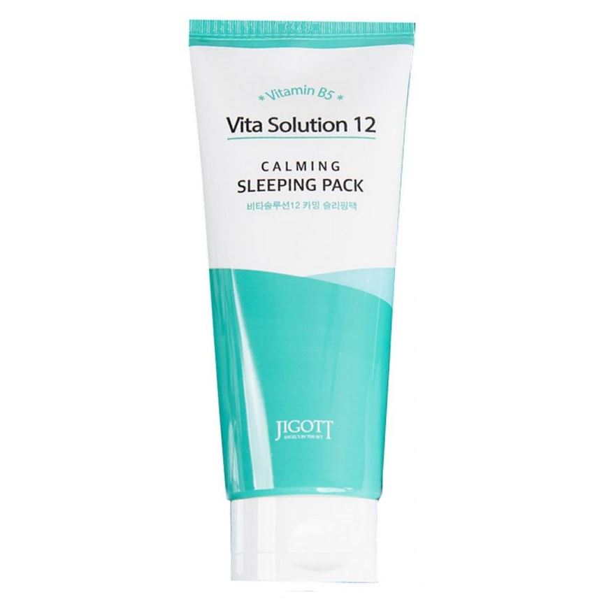 Jigott Skin Care Vita Solution 12 Calming Sleeping Pack  Маска для лица ночная успокаивающая