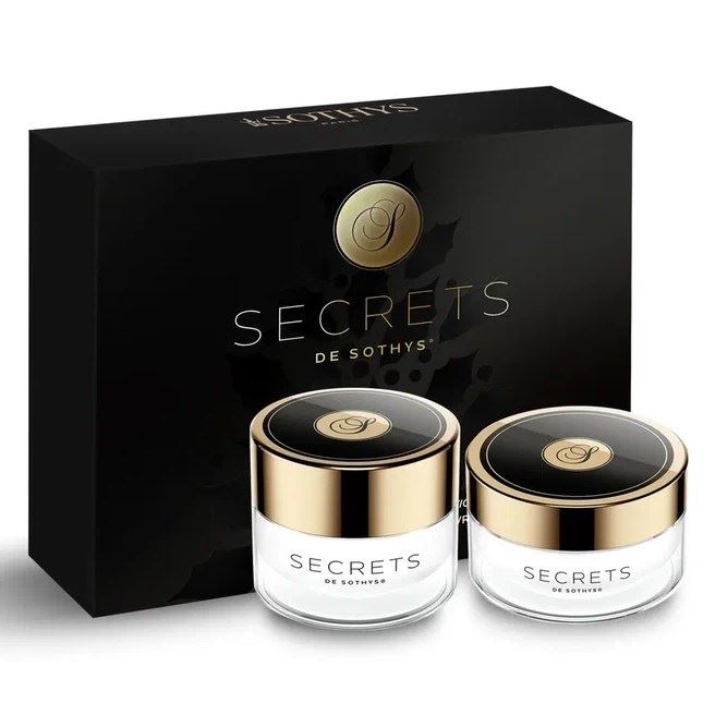 Sothys Cosmeceutique & Anti-Age Secrets Box X-Mas Набор: Глобально омолаживающий крем для лица + Глобально омолаживающий крем-бальзам для контура глаз и губ