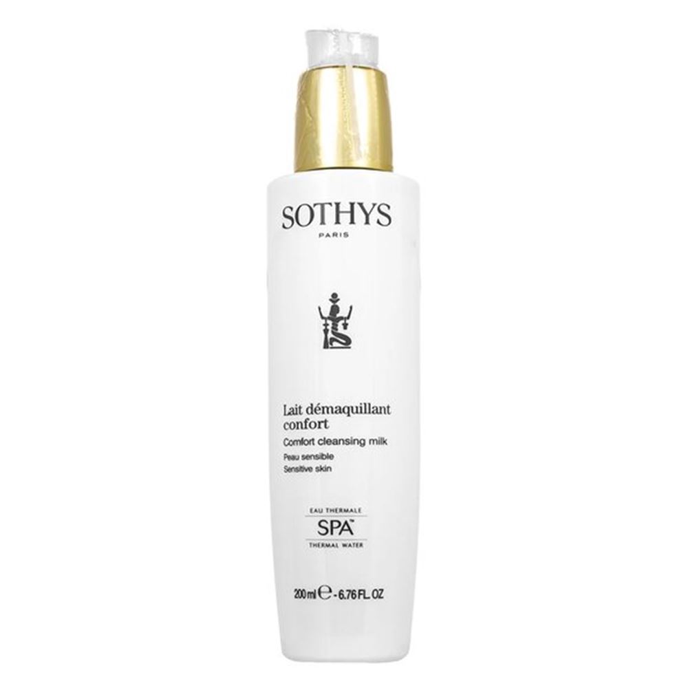 Sothys Cleansers & Tonification Comfort Cleansing Milk  Очищающее молочко для чувствительной кожи с экстрактом хлопка и термальной водой 