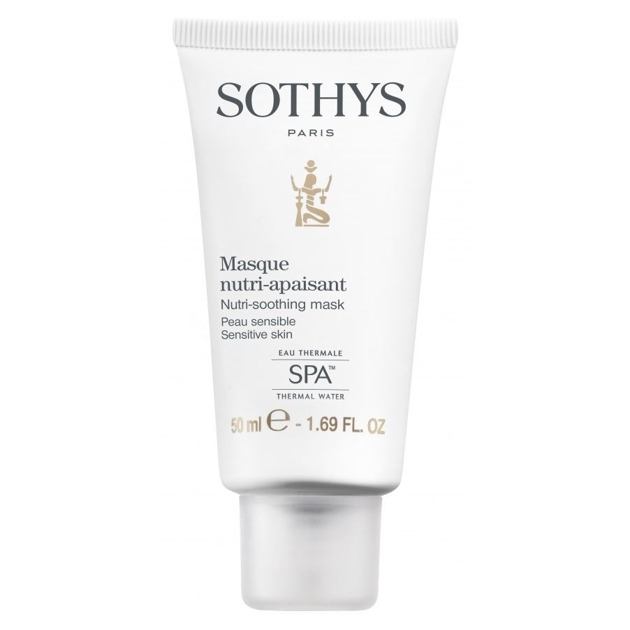 Sothys Regular Care Sensitive Skin with SPA™ Thermal Water Nutri-Soothing Mask  Успокаивающая питательная SOS-маска для чувствительной кожи 