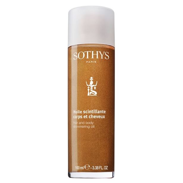 Sothys Sun Care Repairing Sun Care Hair And Body Shimmering Oil  Мерцающее масло для тела и волос 