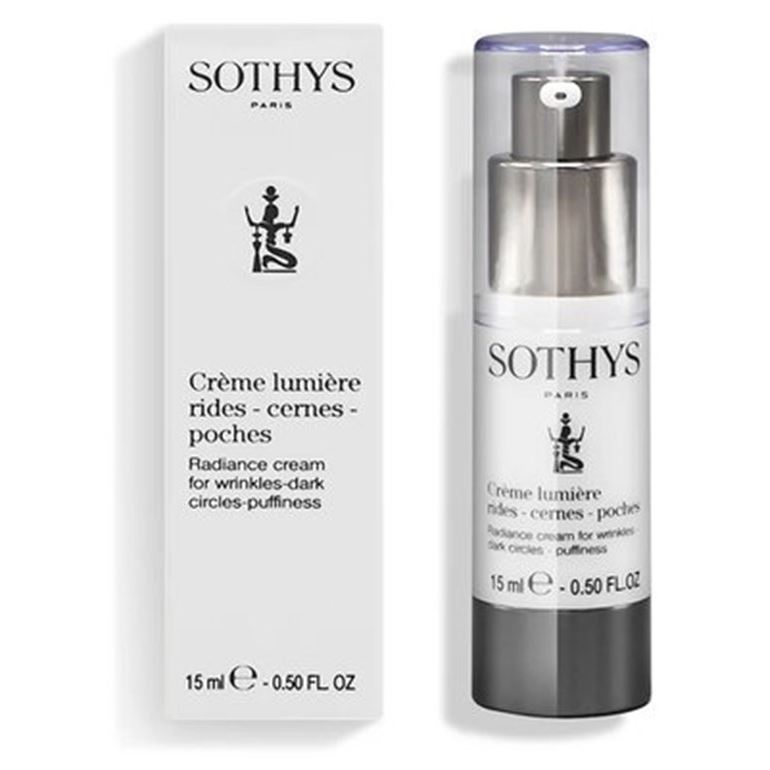 Sothys Specific Care Radiance Cream for Wrinkles – Dark Circles – Puffiness  Лёгкий омолаживающий крем для кожи вокруг глаз от морщин, тёмных кругов и отечности 