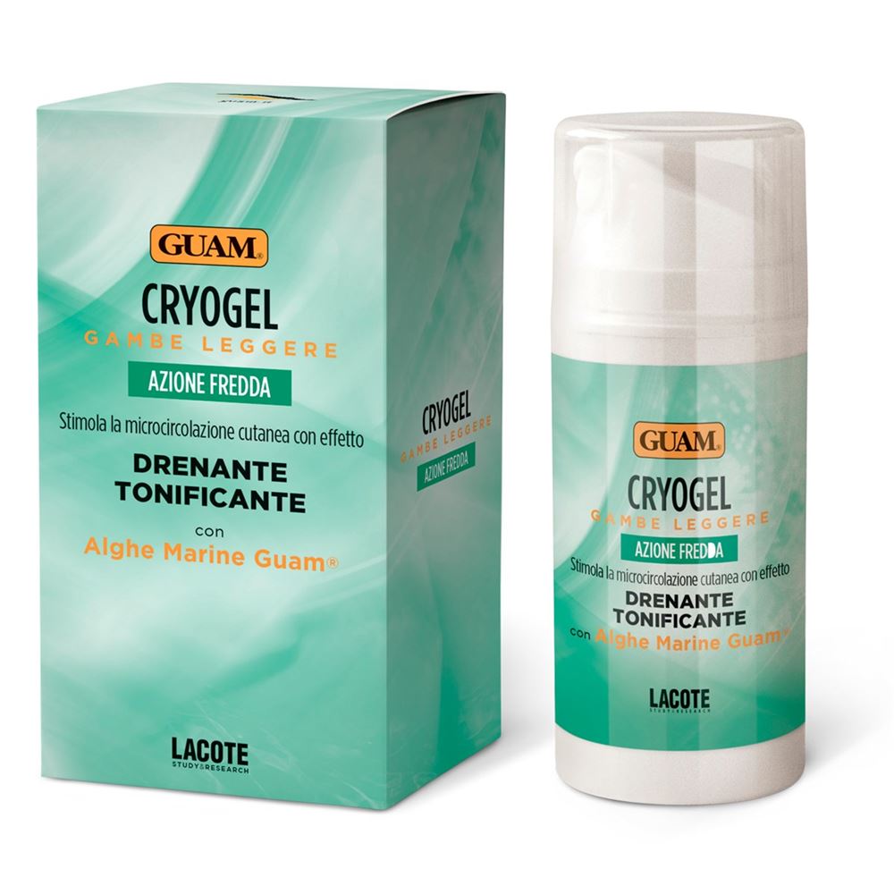 Guam Corpo  CRYO Криогель для ног дренажный тонизирующий  CRYO Криогель для ног дренажный тонизирующий 