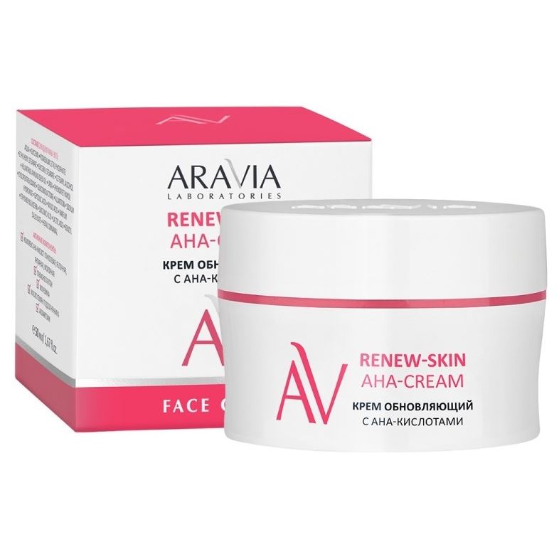 Aravia Professional Laboratories Renew-Skin AHA-Cream Крем обновляющий с АНА-кислотами 