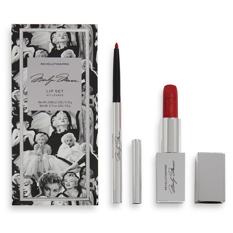Revolution PRO Make Up Marilyn Monroe Lip Set Набор для макияжа губ: помада, карандаш 