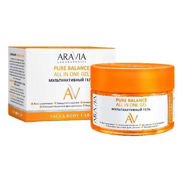 Aravia Professional Профессиональная косметика Pure Balance All In One Gel  Мультиактивный гель 