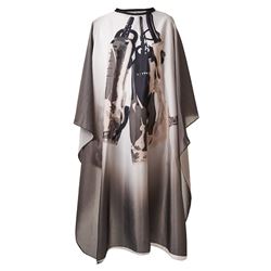 h10891 Накидка парикмахерская 140х160см "Barber's Clippers"