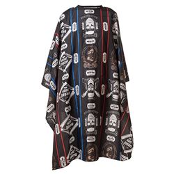 h10893 Накидка парикмахерская 140х160см Barber Shop