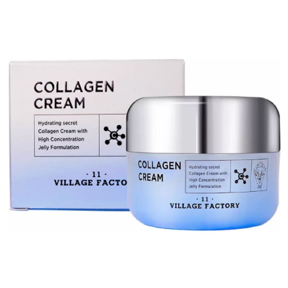 Village 11 Factory Collagen Collagen Cream  Крем для лица увлажняющий с коллагеном 