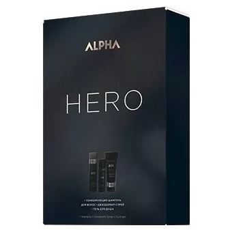 Estel Professional Alpha Homme Alpha Homme Hero Set Набор Набор: шампунь, гель для душа, спрей-дезодорант