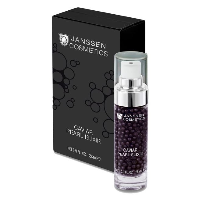 Janssen Cosmetics Ampoules Caviar Pearl Elixir Anti-age эликсир с экстрактом икры 