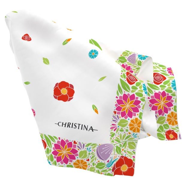 Christina Acessuaries Платок Christina Floral 75х75 см Платок Christina Floral 75х75 см