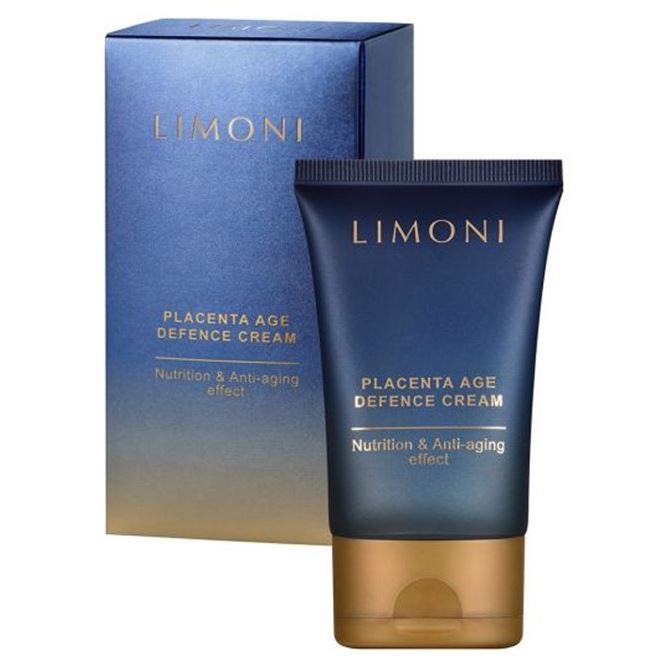 Limoni Anti Age Placenta Age Defenсe Cream Крем для лица антивозрастной с плацентой 