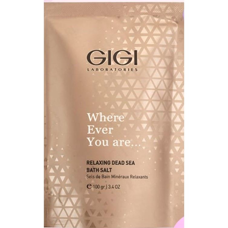 GiGi Special Preparations Wher Ever You Are Relaxing Dead Sea Bath Salt Соль расслабляющая для ванн с минералами мёртвого моря