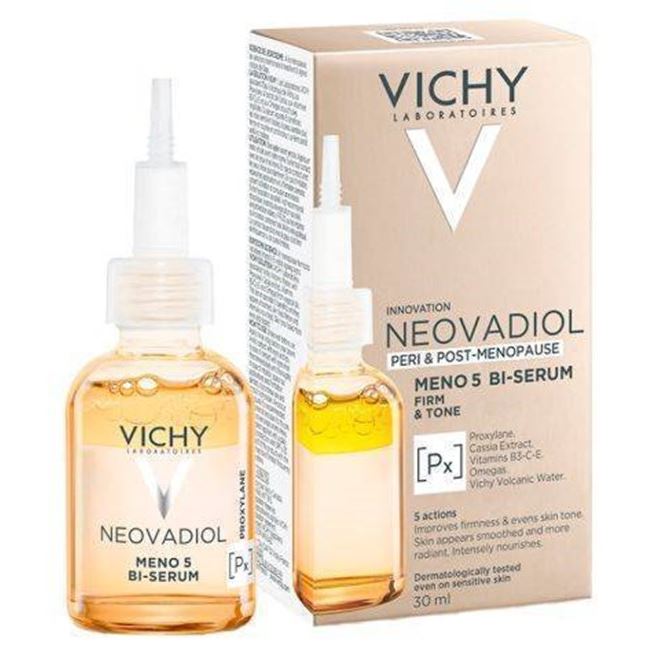 VICHY Neovadiol 45+ Peri & Post-Menopause Meno 5Bi-Serum Firm & Tone Бифазная менопаузальная сыворотка 5 действий